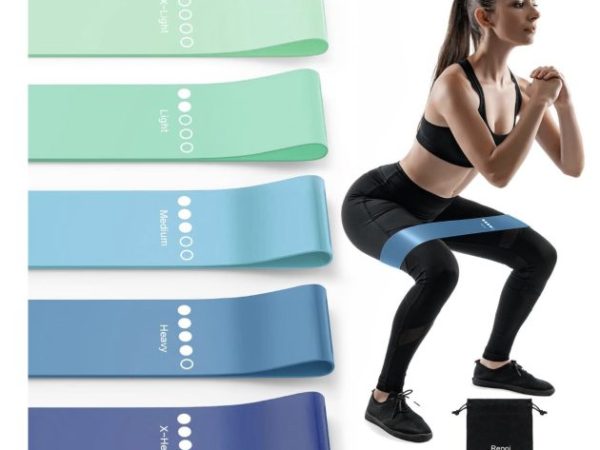 Set of 5 Resistance Workout Bands only $3.99!